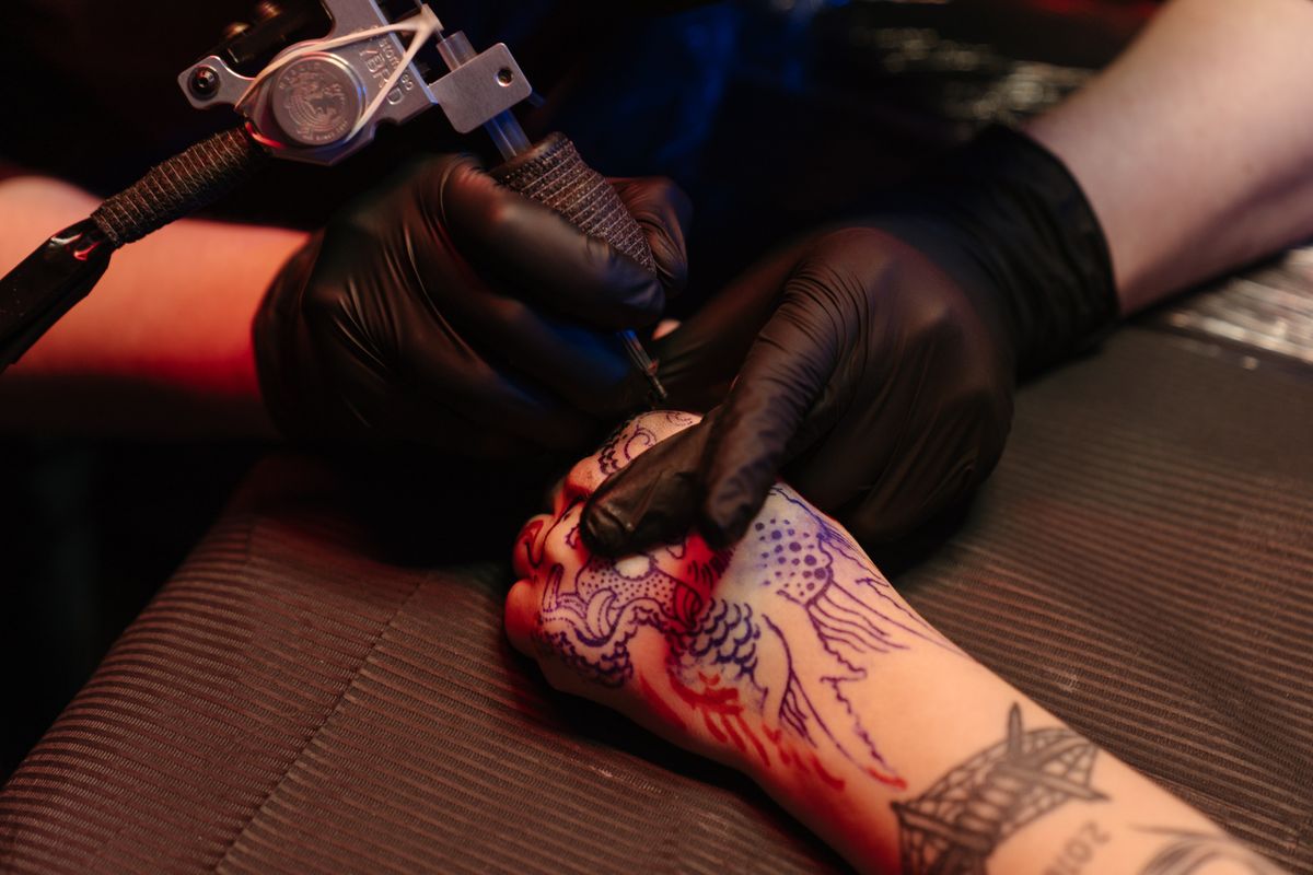 Irezumi dragon work — Eli Sato